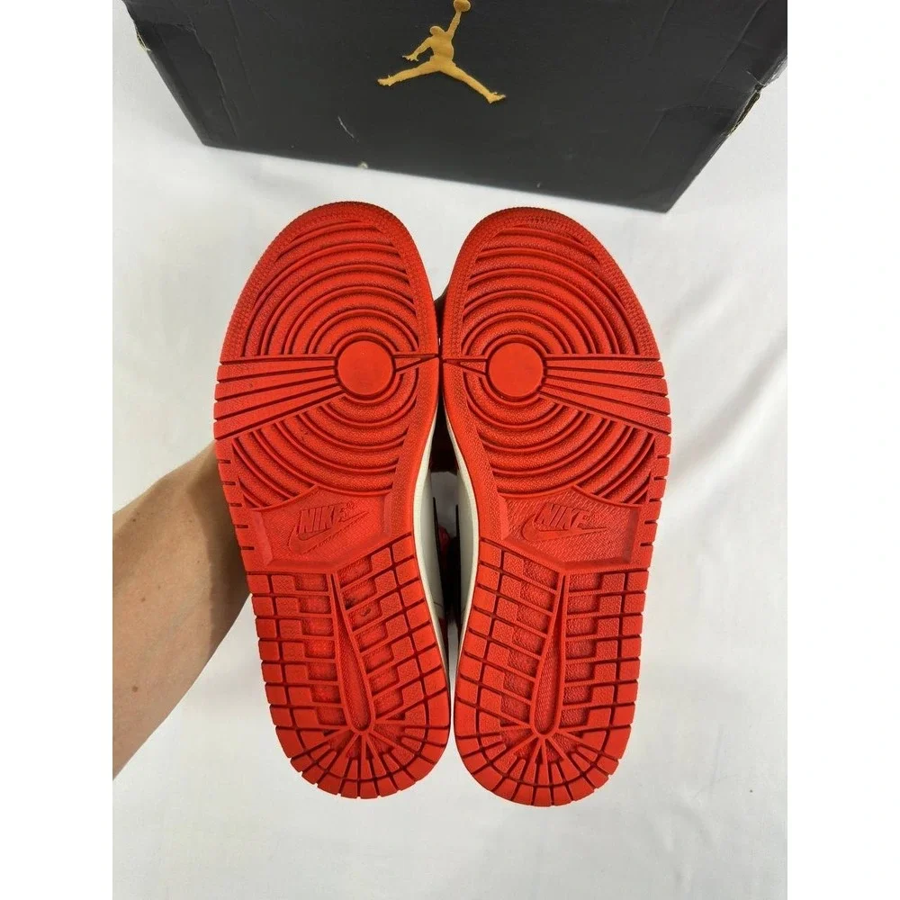 Nike Air Jordan 1 Retro High 'Rare Air - Max Orange' 332550-800 Men's Size 8.5